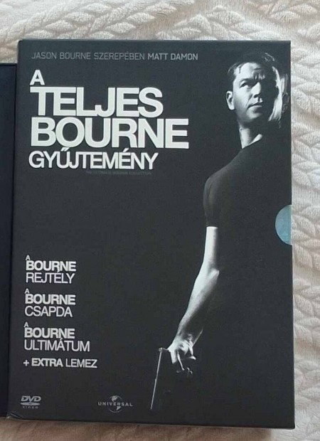 A teljes Bourne gyjtemny (4 DVD, slipcase)