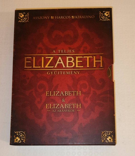 A teljes Elizabeth gyjtemny dszdobozban dvd 2  lemezes 