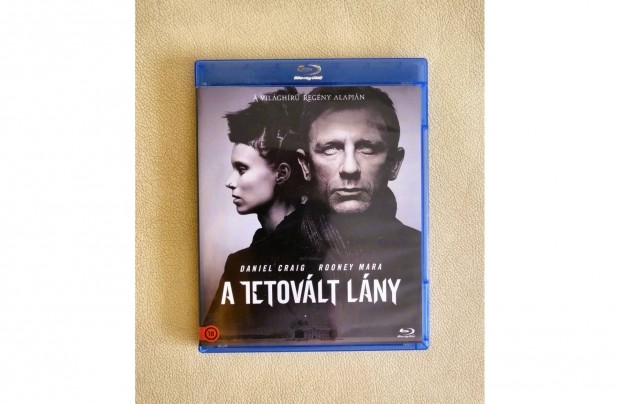 A tetovált lány - eredeti magyar kiadású blu ray újszerű