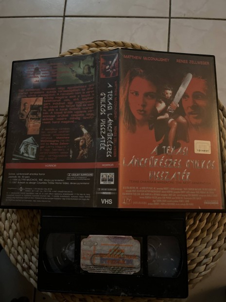 A texasi lncfrszes visszatr vhs film