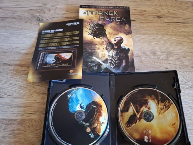 A titnok harca (Duplalemezes extra vltozat) dvd lemez!