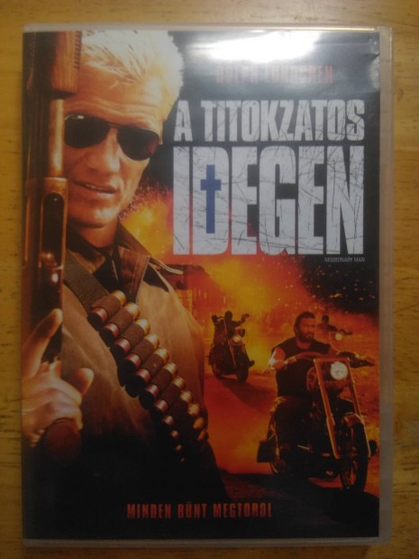 A titokzatos idegen dvd Dolph Lungren 