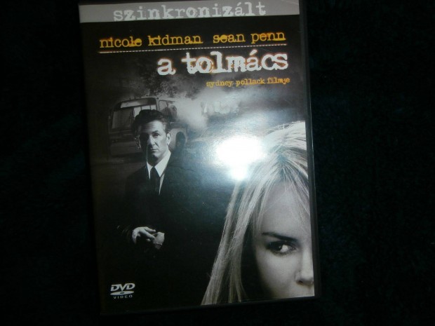 A tolmács DVD Film Nicole Kidman Sean Penn