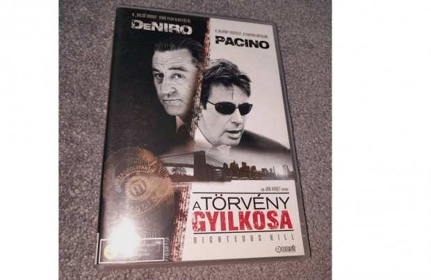 A trvny gyilkosa DVD (2008) Szinkronizlt karcmentes (Robert de Niro