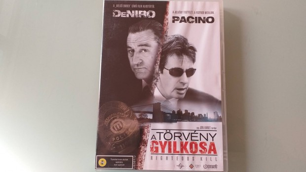 A trvny gyilkosa krimi DVD-Al Pacino Robert De Niro