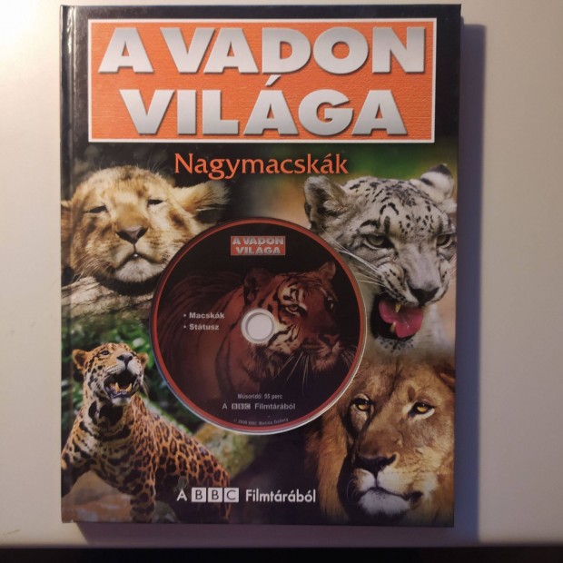 A vadon vilga - Nagymacskk - DVD mellklettel Pat Morris Amy