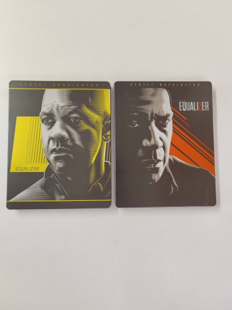 A vdelmez ( Equalizer ) 1(4K) , 2 fmdobozos Blu-ray ( Steelbook )