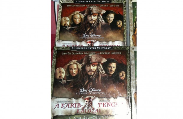 A világ végén A Karib- tenger kalózai : 2 lemezes dvd: új