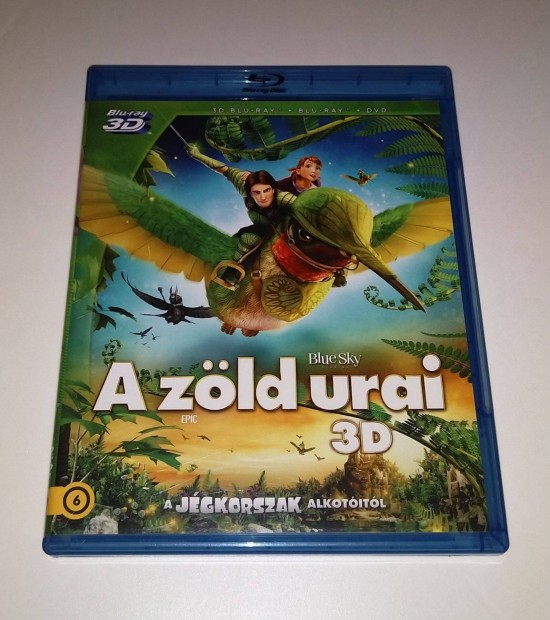 A zld urai 3D+2D - 2 lemezes Animcis Blu-ray Film - Szinkronos!