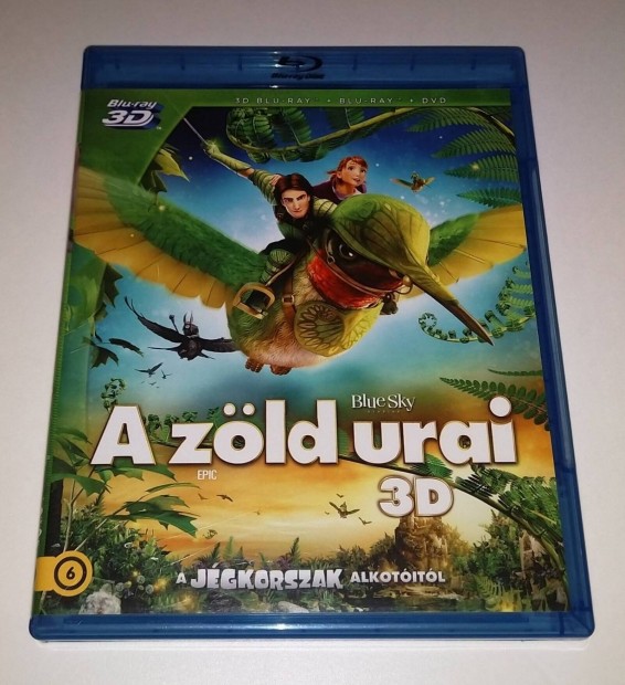 A zld urai 3D+2D - Animcis Blu-ray Film - Szinkronos!