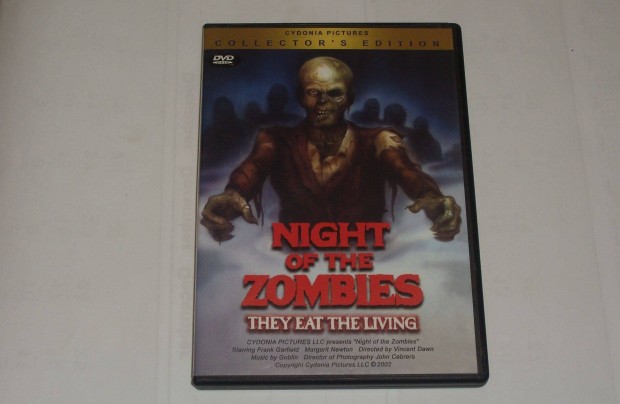 A zombik jszakja 1980. DVD Horror