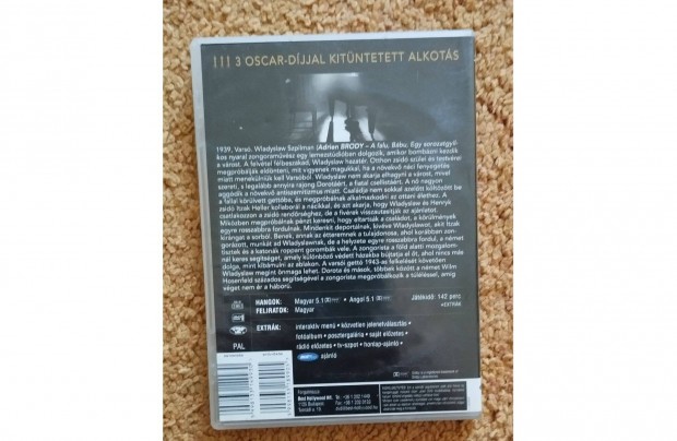 A zongorista DVD - Roman Polanski - krimi