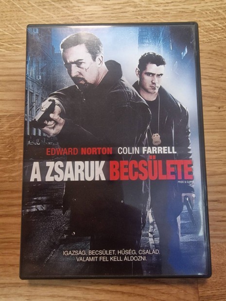 A zsaruk becslete DVD