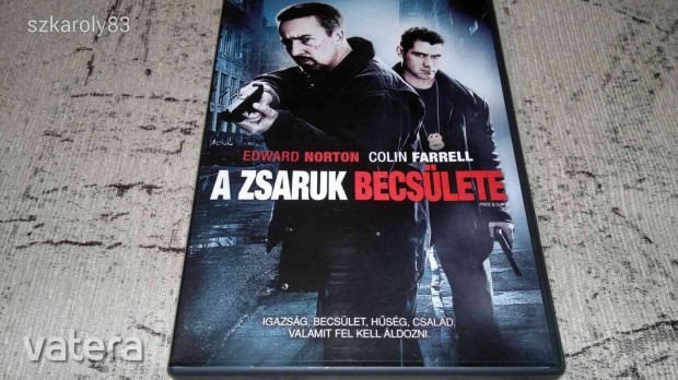 A zsaruk becslete DVD