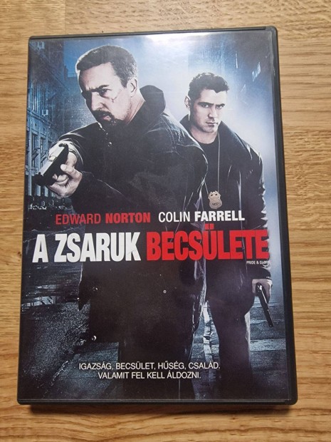 A zsaruk becslete DVD