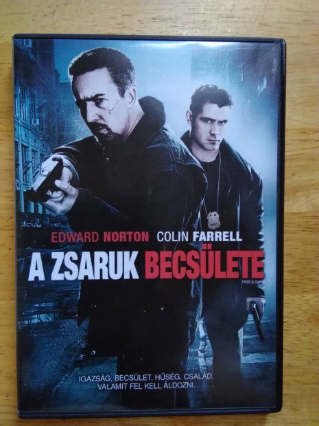 A zsaruk becslete dvd Colin Farrell - Edward Norton 