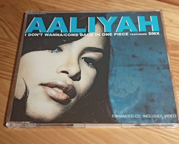 Aaliyah - I Don't Wanna / Come Back In One Piece CD