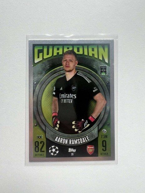 Aaron Ramsdale Topps Match Attax Card
