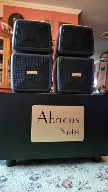 Abacus Syntax Classic Subwoofer System Limited Edition 