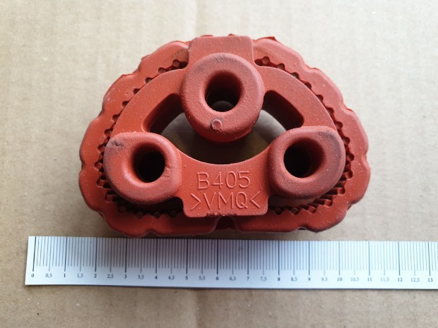 Abarth 500 gyári új ,hátsó kipufogó tartó gumibak 51817964