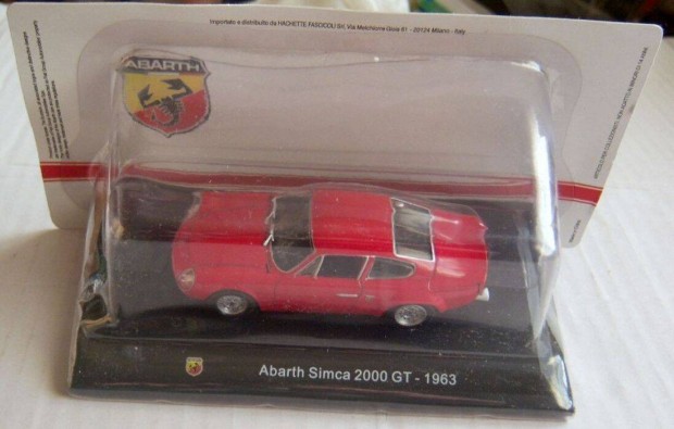 Abarth Simca 2000 GT (1963) 1:43 (j bontatlan)