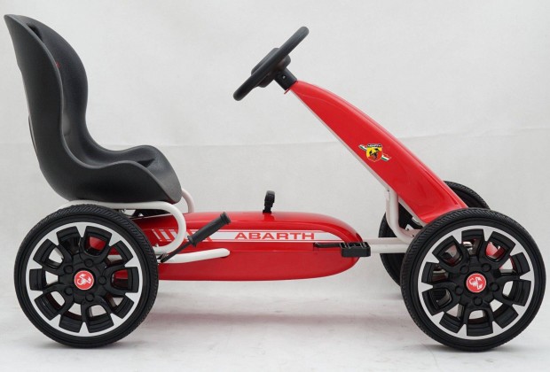 Abarth licence pedlos gokart piros