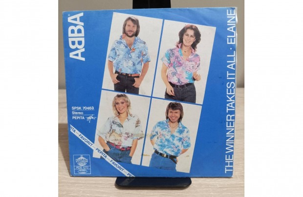 Abba - The winner takes it all - 7" vinyl bakelit hanglemez elad