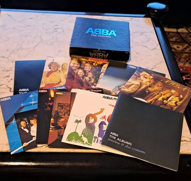 Abba box 9 darab cd albummal jszer llaptban