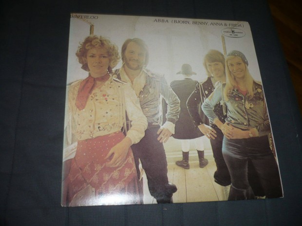 Abba waterloo LP bakelit lemez lengyel kiads