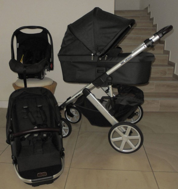Abc design salsa 4 babakocsi nagyon szép állapotban futárral is