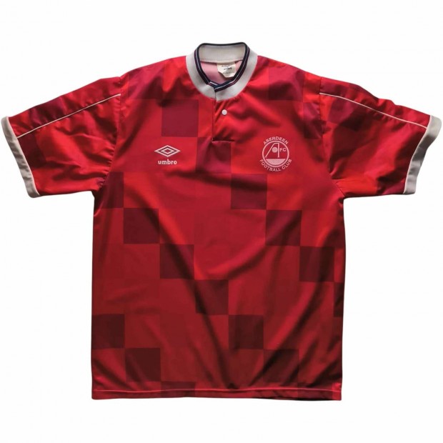 Aberdeen 1987-90 Umbro hazai foci mez M-es