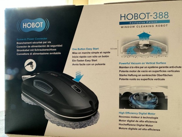 Ablaktisztt robot Hobot 388