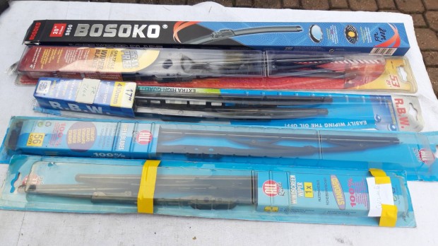 Ablaktörlő lapát pár 410,430,510,530,560 mm hosszban újak