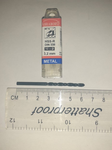 Abraboro 3.2 mm  fúrószár