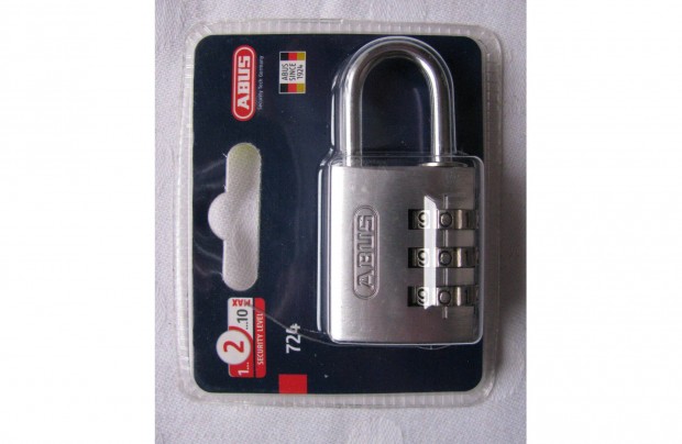 Abus 724 számzáras lakat