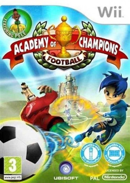 Academy of Champions Football Nintendo Wii jtk