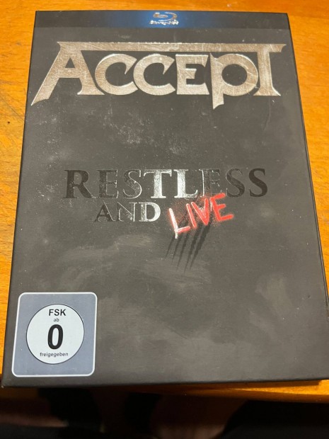 Accept - Restless and Live -Blu Ray +2 CD!