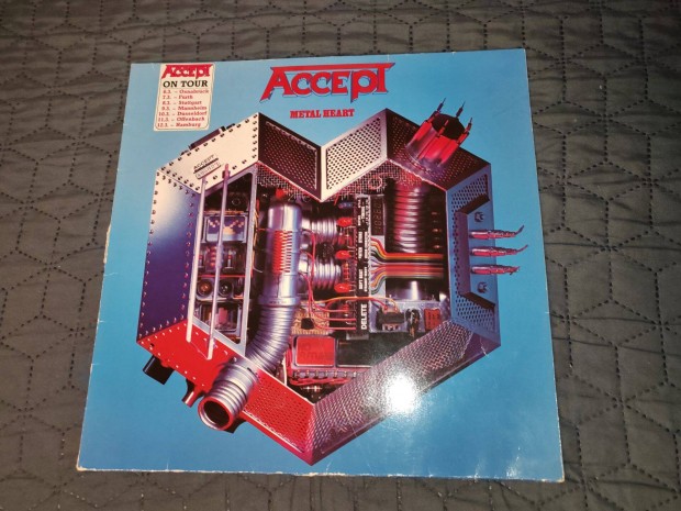 Accept vinyl 1985