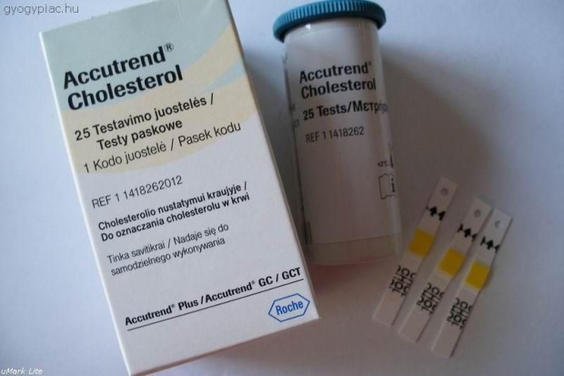 AccuTrend Cholesterol koleszterin tesztcsk 25