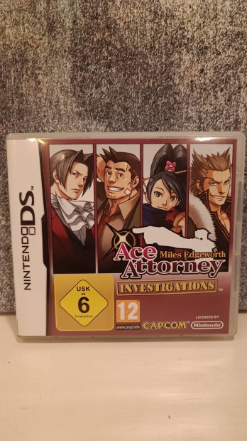 Ace Attorney Investigations Miles Edgeworth Nintendo DS