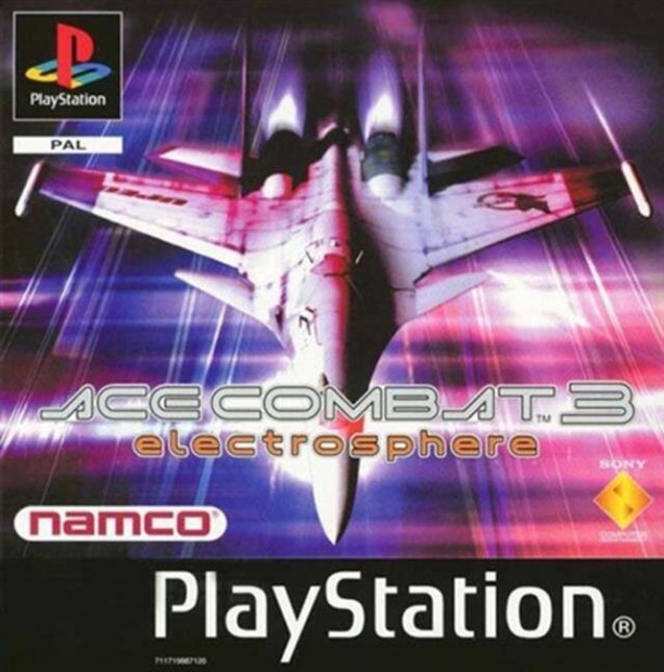 Ace Combat 3 Electrosphere, Boxed PS1 jtk