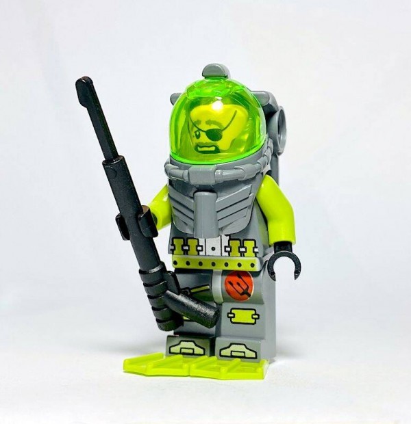 Ace Speedman Eredeti LEGO minifigura - Atlantis 8075 Neptun - j