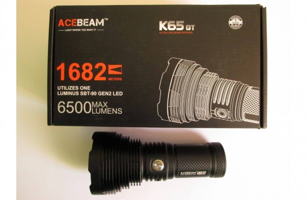 Acebeam K65GT LED Vadsz, Horgsz,Tra,Barlangsz lmpa 1682 m hattv