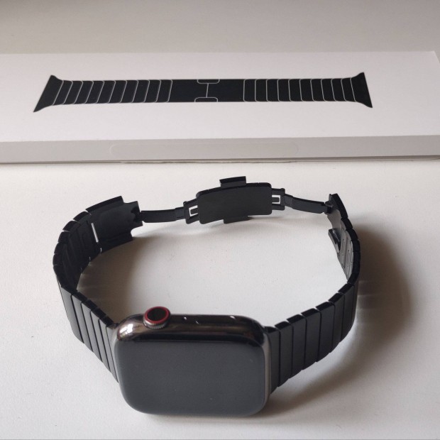 Acl Apple Space Black Link Bracelet (45mm-42mm) gyri szj - doboz,