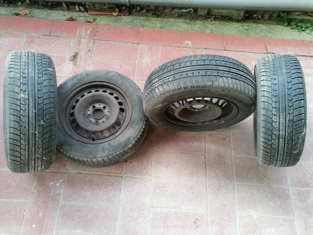 Acél felni 15' Mercedesre, Skodára, Audira, VW-re, BMV-re.