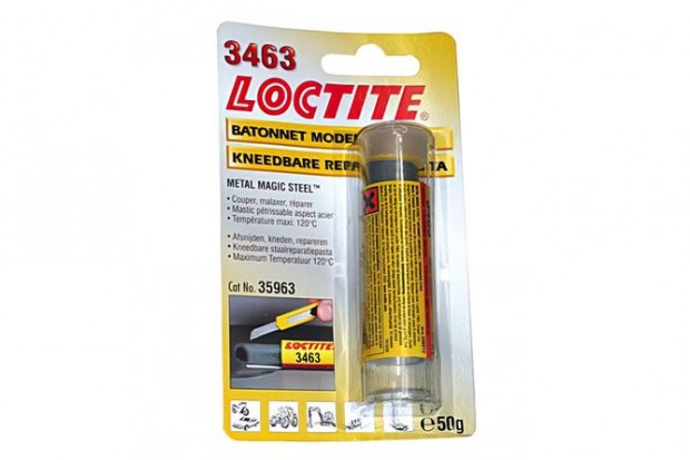 Acéllal töltött epoxi vegyület Loctite 3463
