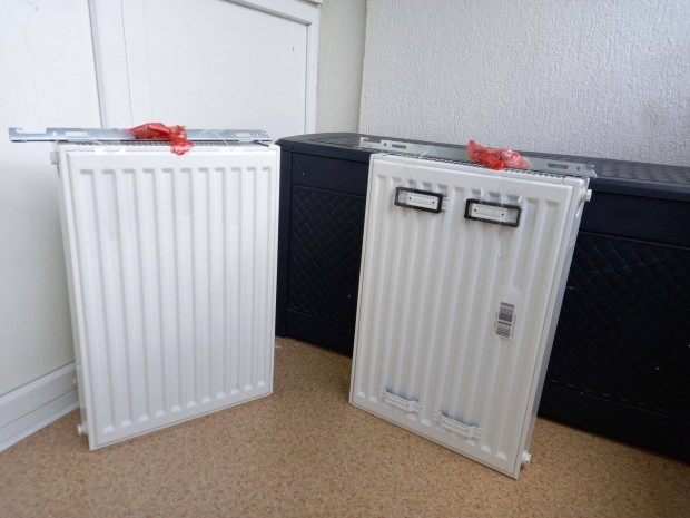 Acéllemez radiátor 600x400 gyári új 10 év gyártói garancia
