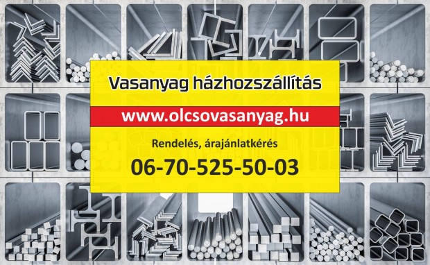 Acéltermékek webáruháza - Vasanyag A-Z-ig - Kiszállítással