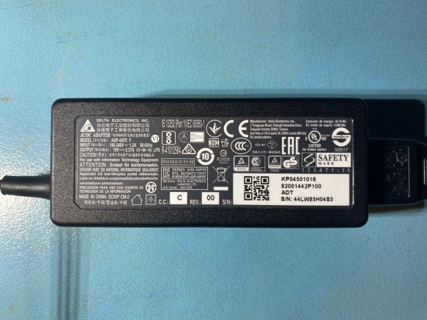 Acer 19V 45W laptop töltő (adapter) eredeti tápegység kábellel