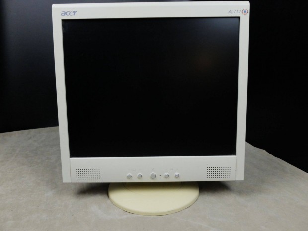 Acer AL712 17 monitor D-SUB VGA DVI audio kicsit hibs